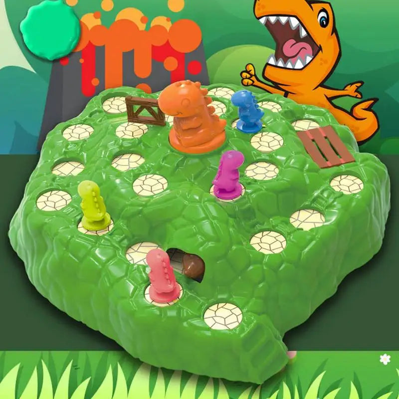 Dino Board Game Interactive Escape Game Dinosaur Table Board Fun Toy Early Development Activity Toys for Kids Kindergarten