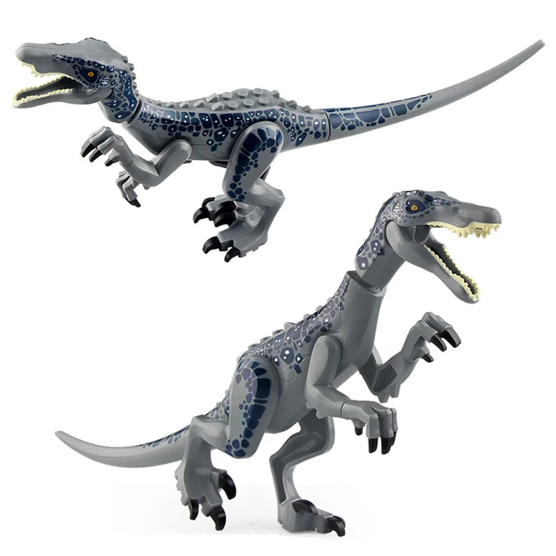 Jurassic Dino World Large Dinosaurs Figures Bricks Building Blocks Velociraptor T-Rex Triceratops Indominus Rex Toys for Kids