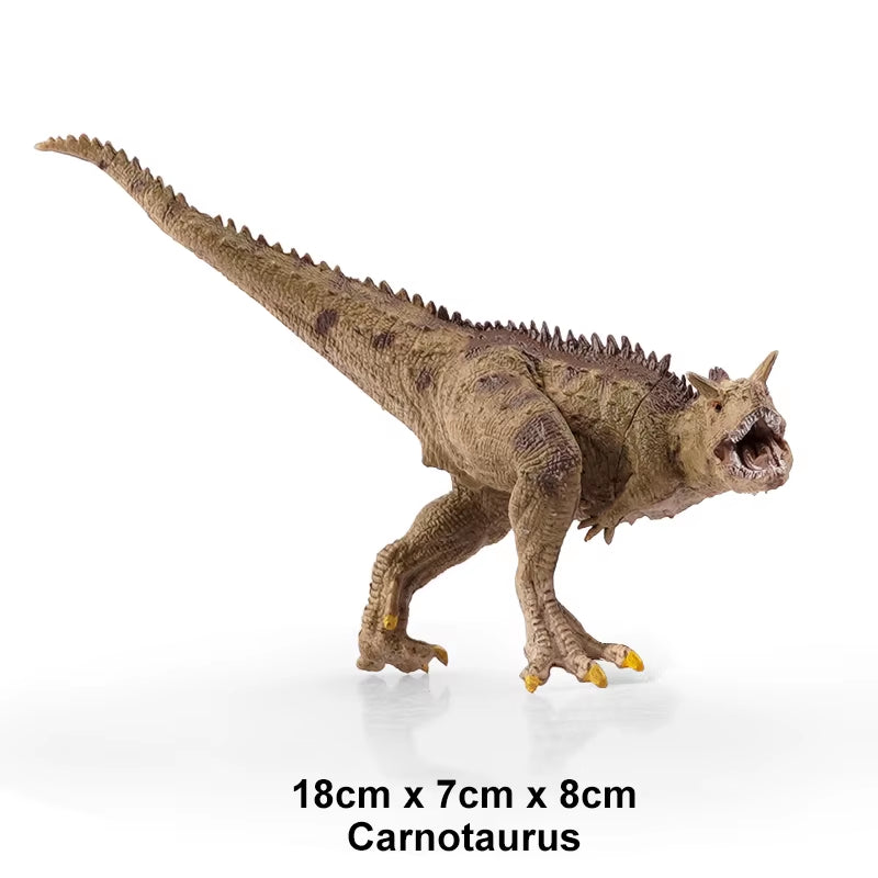 Simulation Jurassic Dinosaur Action Figures Dino Park Carnotaurus Ankylosaurus Tyrannosaurus Rex Model Decoration Toys Kids Gift