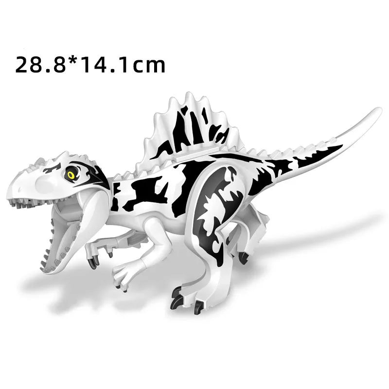 Jurassic Dino World Large Dinosaurs Figures Bricks Building Blocks Velociraptor T-Rex Triceratops Indominus Rex Toys for Kids